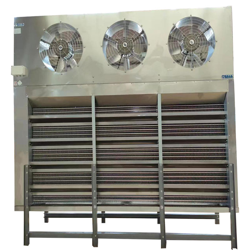 Lesnow floor standing evaporator for blast freezer workshop cooling